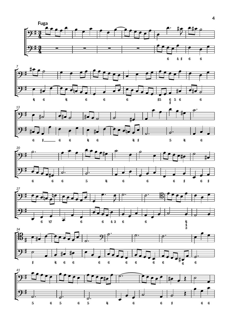 Cello Sonata in G Major Cello Sonata in G Major Piano scores gallery preview page 4