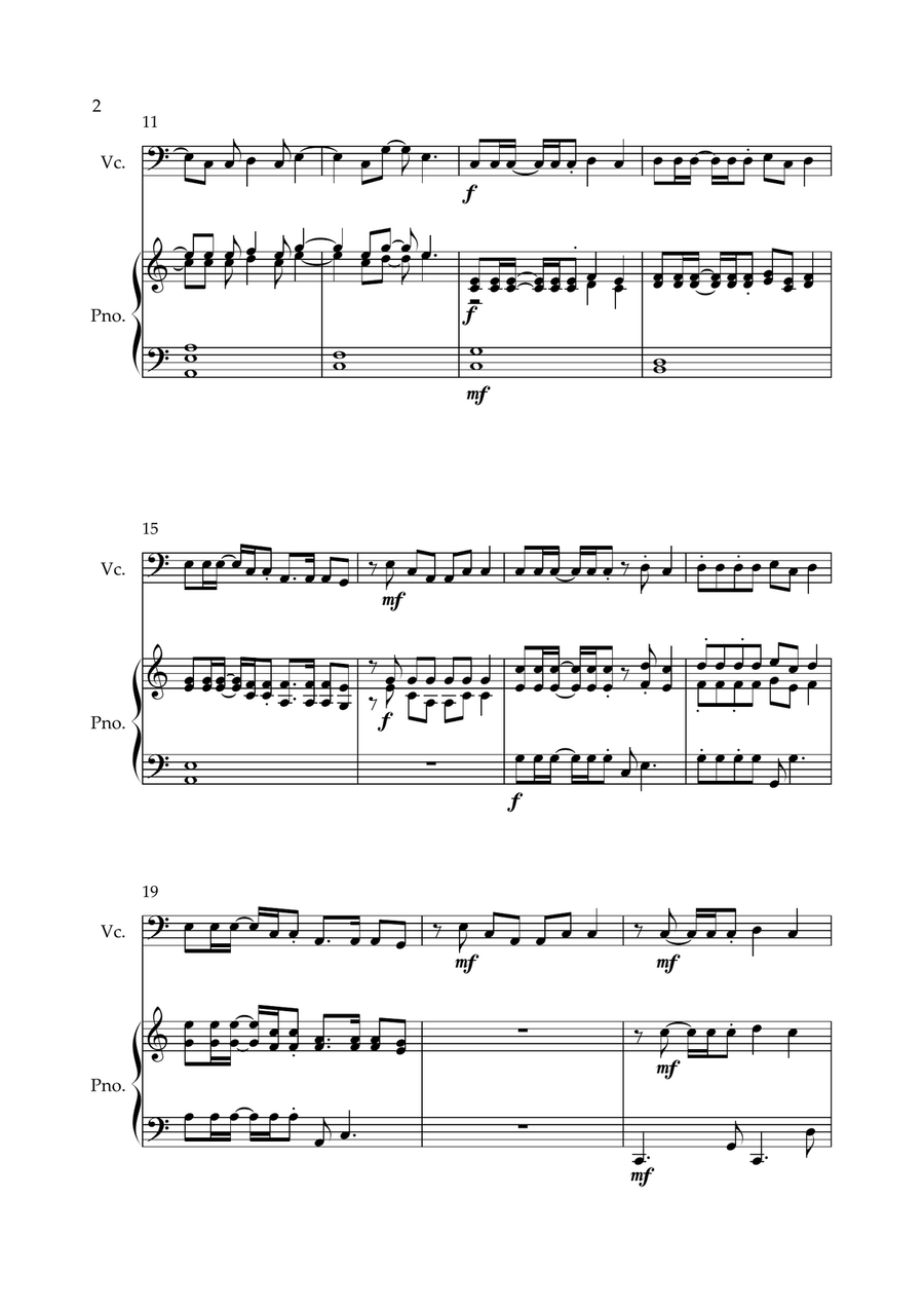 Waka Waka (This Time For Africa) Piano scores gallery preview page 2