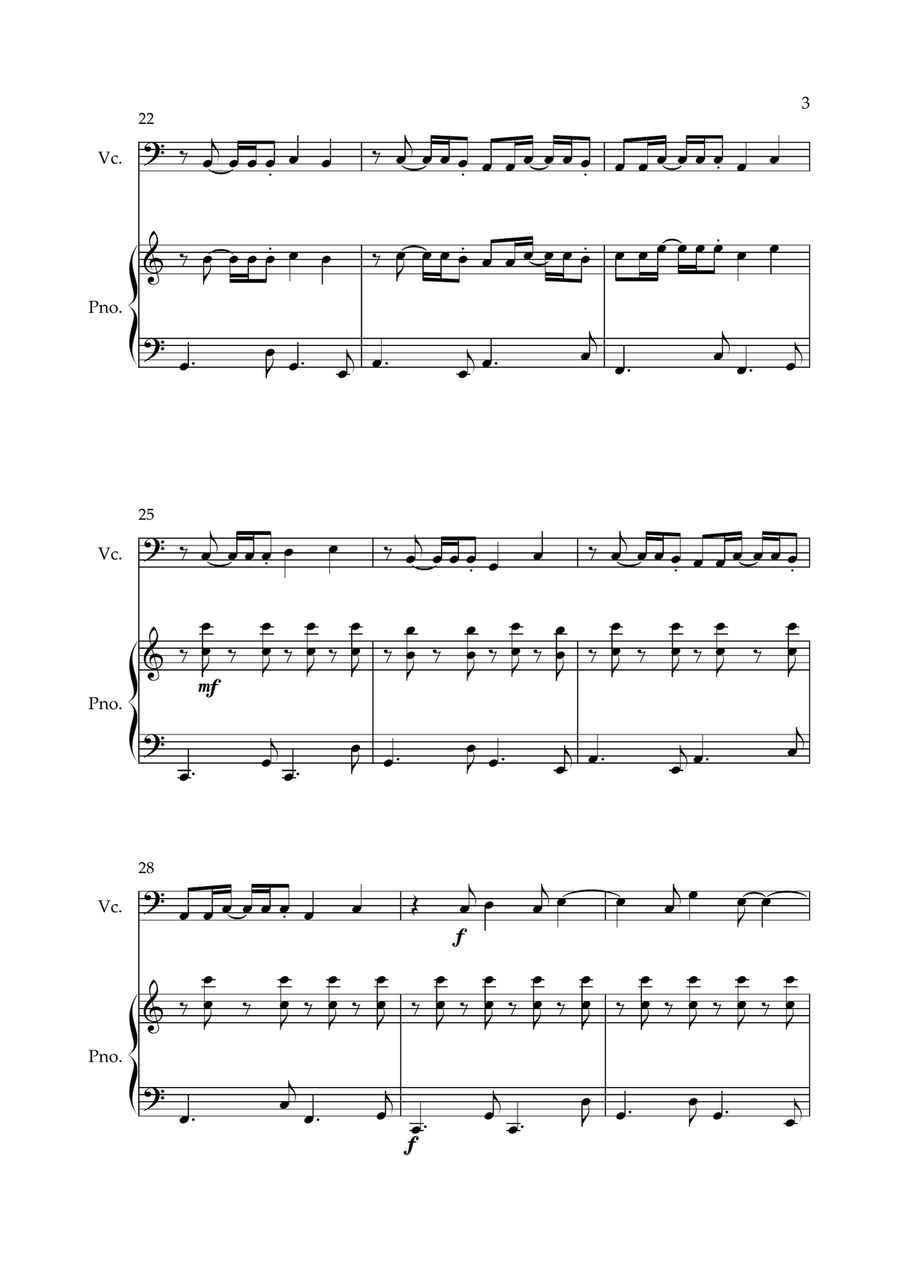 Waka Waka (This Time For Africa) Piano scores gallery preview page 3