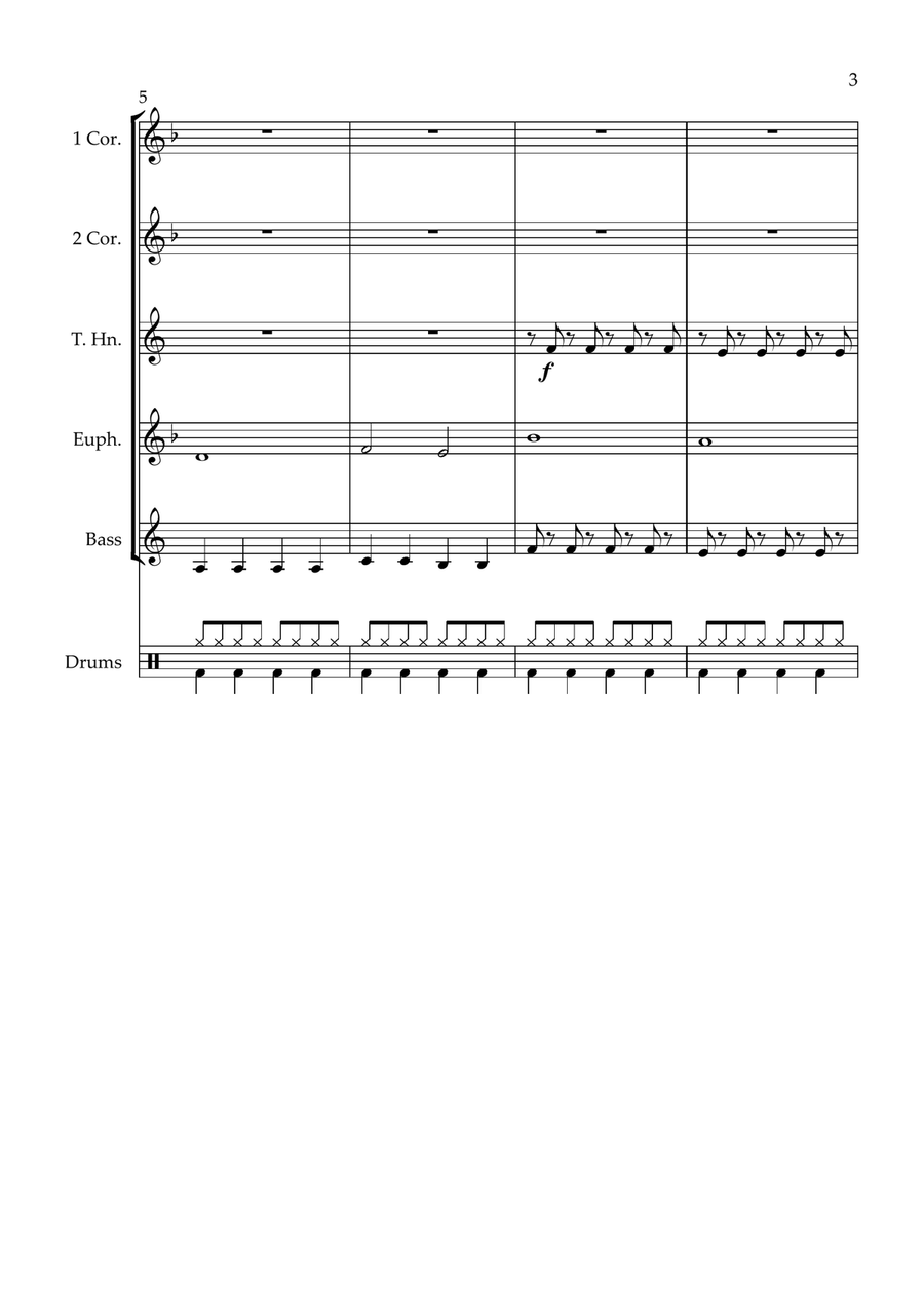 I Predict A Riot Baritone Horn TC scores gallery preview page 3