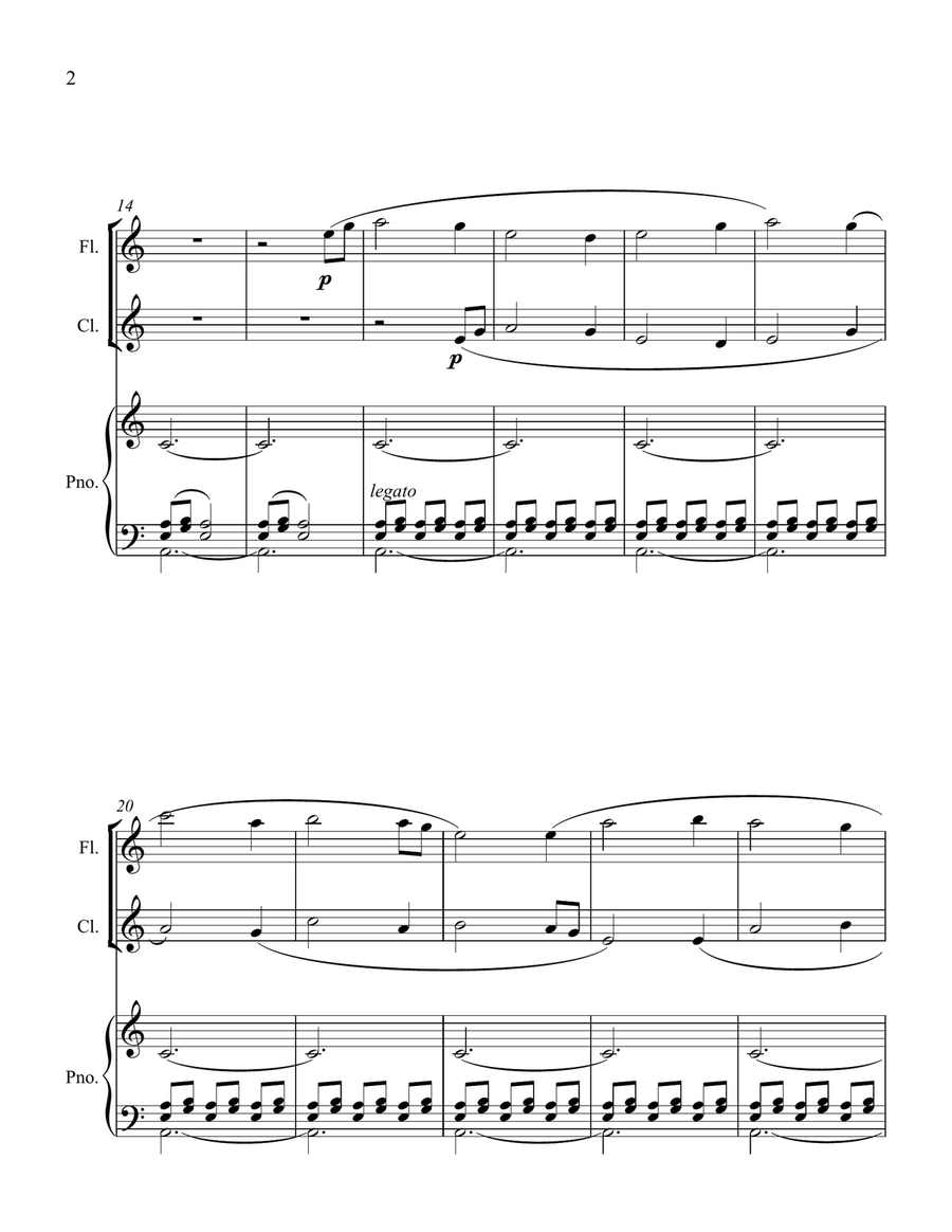 Olive Shade Olive Shade 4-Part scores gallery preview page 2