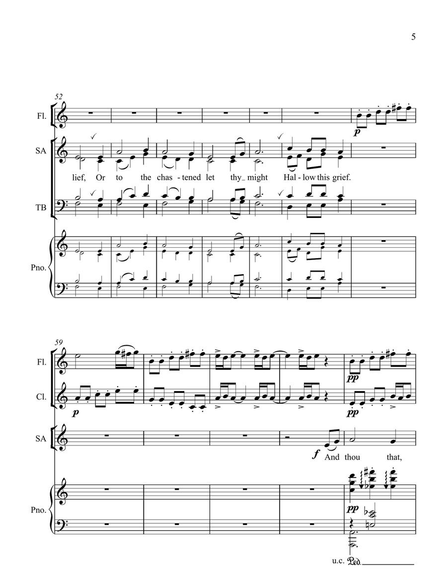 Olive Shade Olive Shade 4-Part scores gallery preview page 5