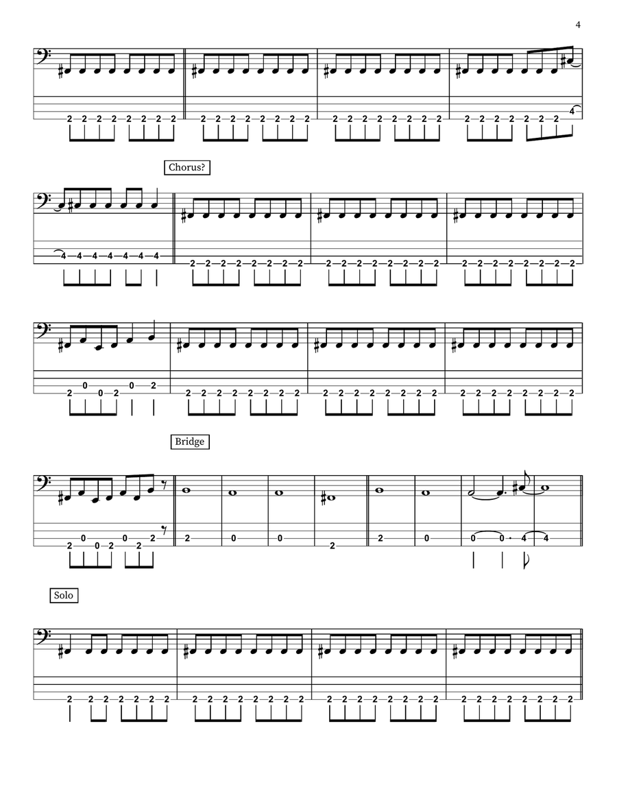 You've Got Another Thing Coming Acoustic Guitar scores gallery preview page 4