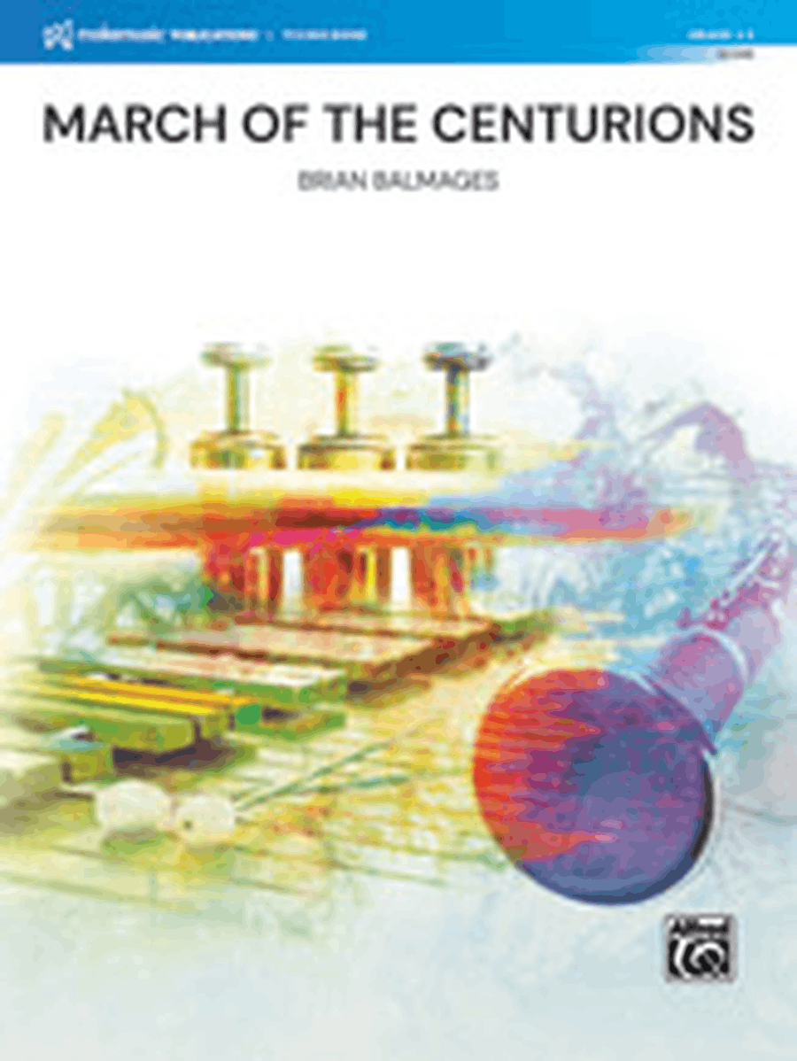 March of the Centurions March of the Centurions Concert Band scores gallery preview page 1