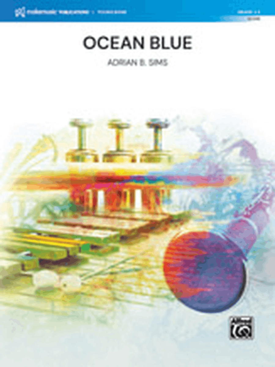 Ocean Blue Ocean Blue Concert Band scores gallery preview page 1