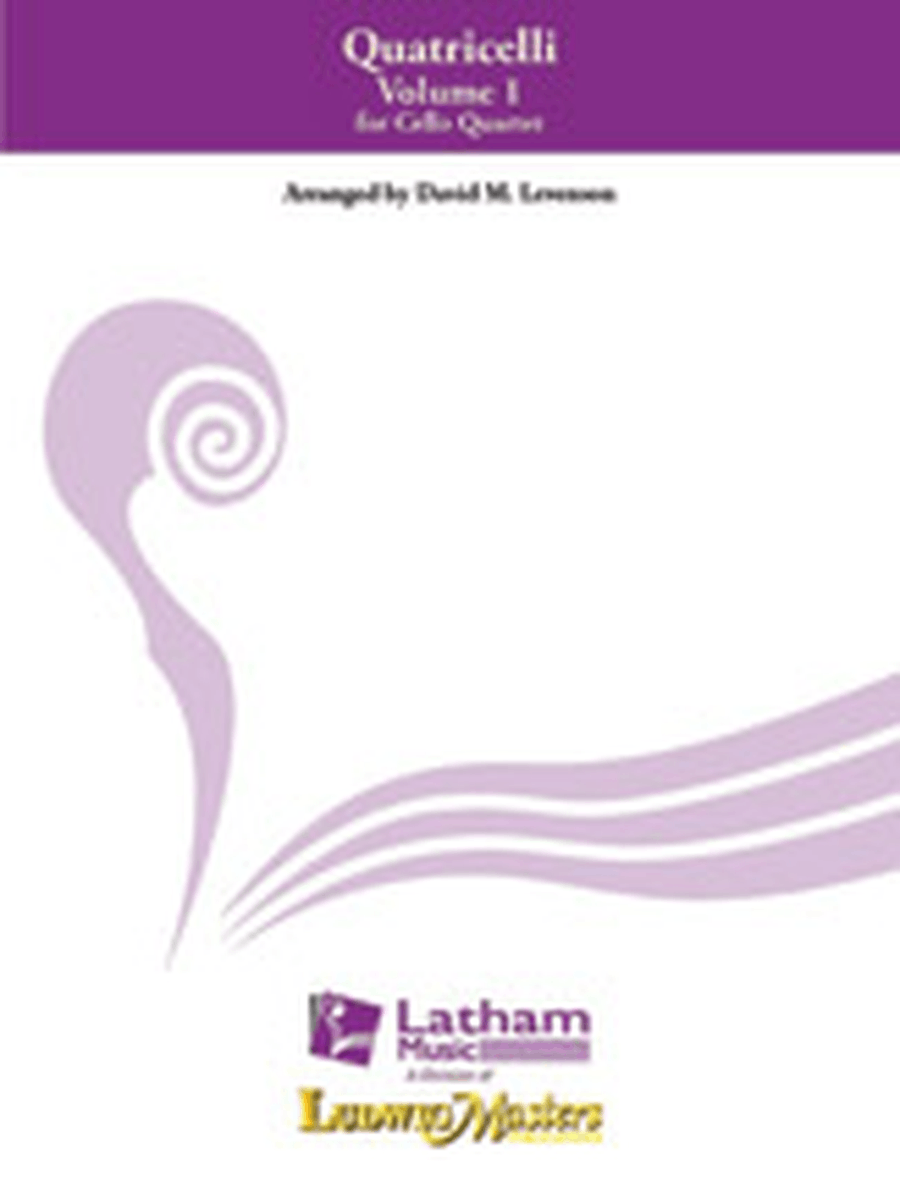 Quatricelli: Volume 1 Quatricelli: Volume 1 Cello scores gallery preview page 1