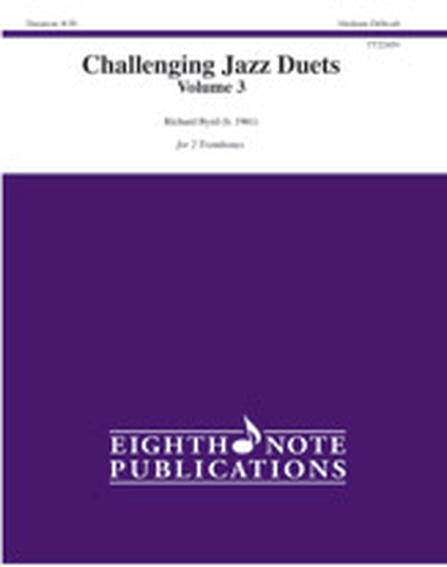 Challenging Jazz Duets Volume 3 Trombone Duet scores gallery preview page 1