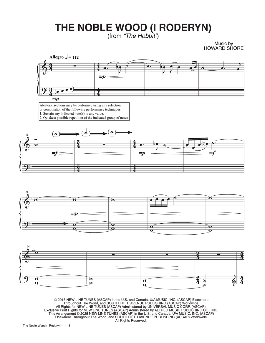 The Noble Wood (I Roderyn) (from 