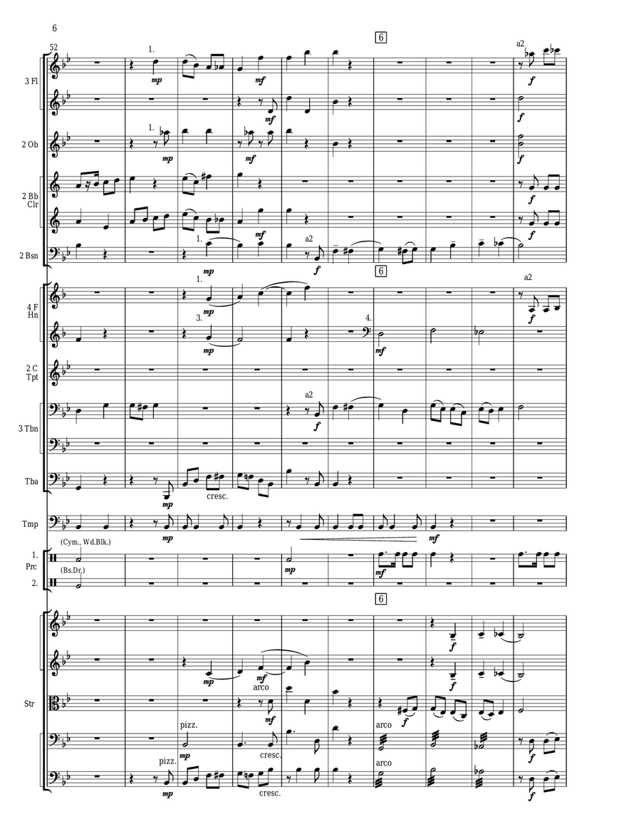 Declaration of Independence - Score Only Full Orchestra scores gallery preview page 6