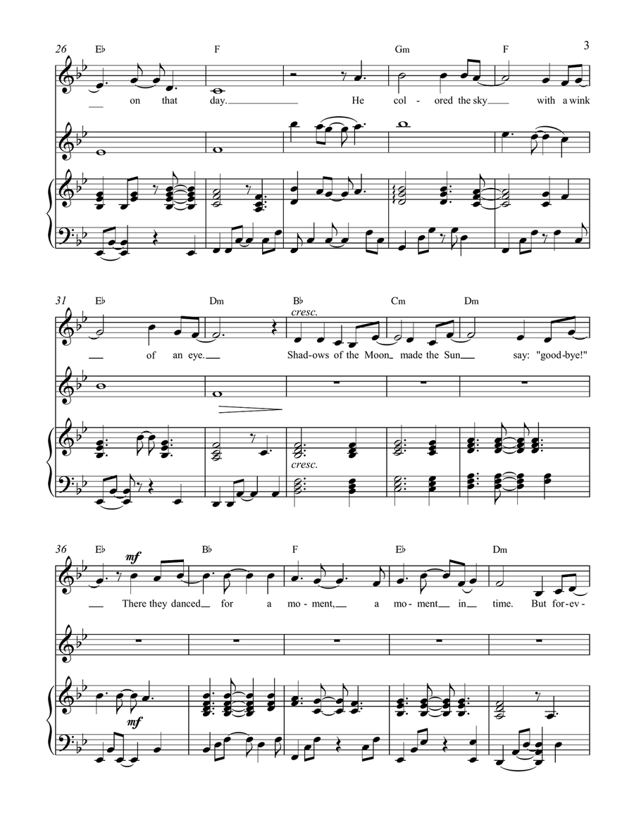 Eclipse Piano, Vocal scores gallery preview page 4