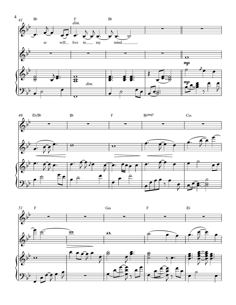 Eclipse Piano, Vocal scores gallery preview page 5