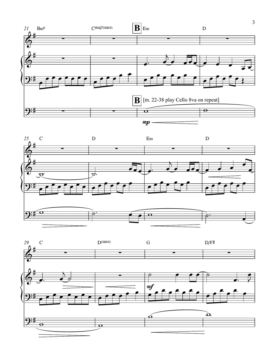 Lightness Piano, Vocal scores gallery preview page 4
