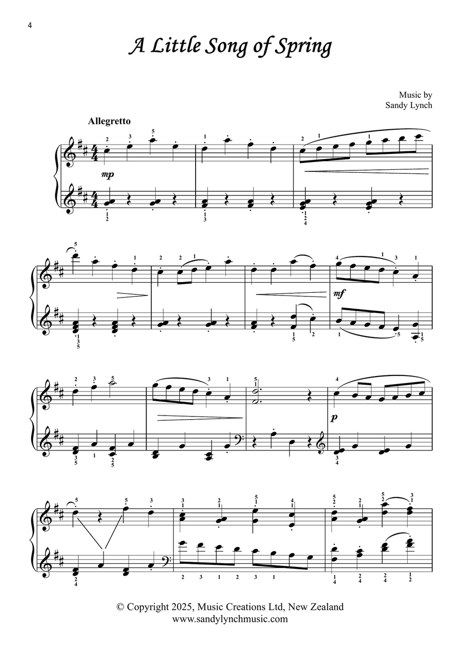 All Keyed Up Level 4 All Keyed Up Level 4 Piano Solo scores gallery preview page 5