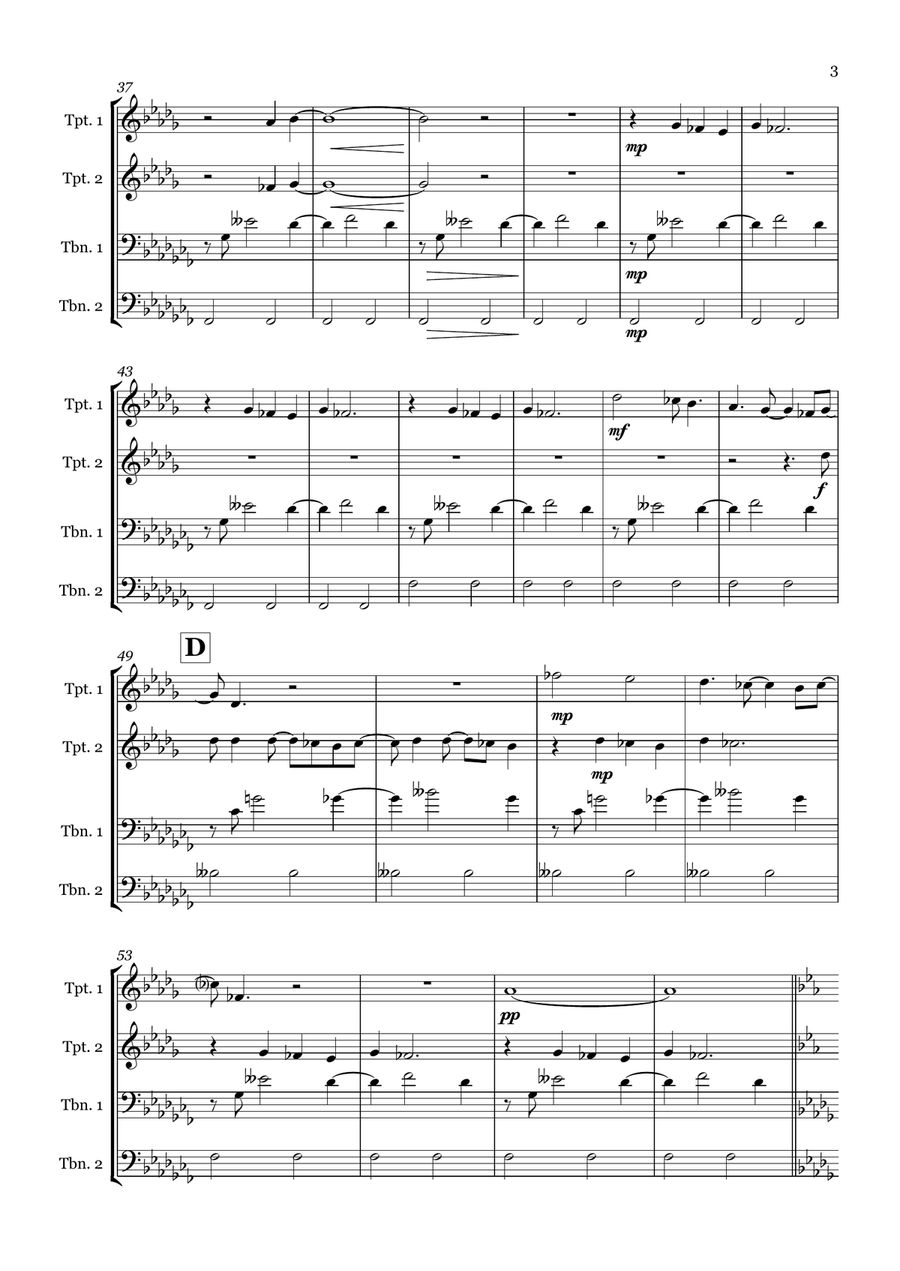 Good Vibrations Good Vibrations Brass Quartet scores gallery preview page 3