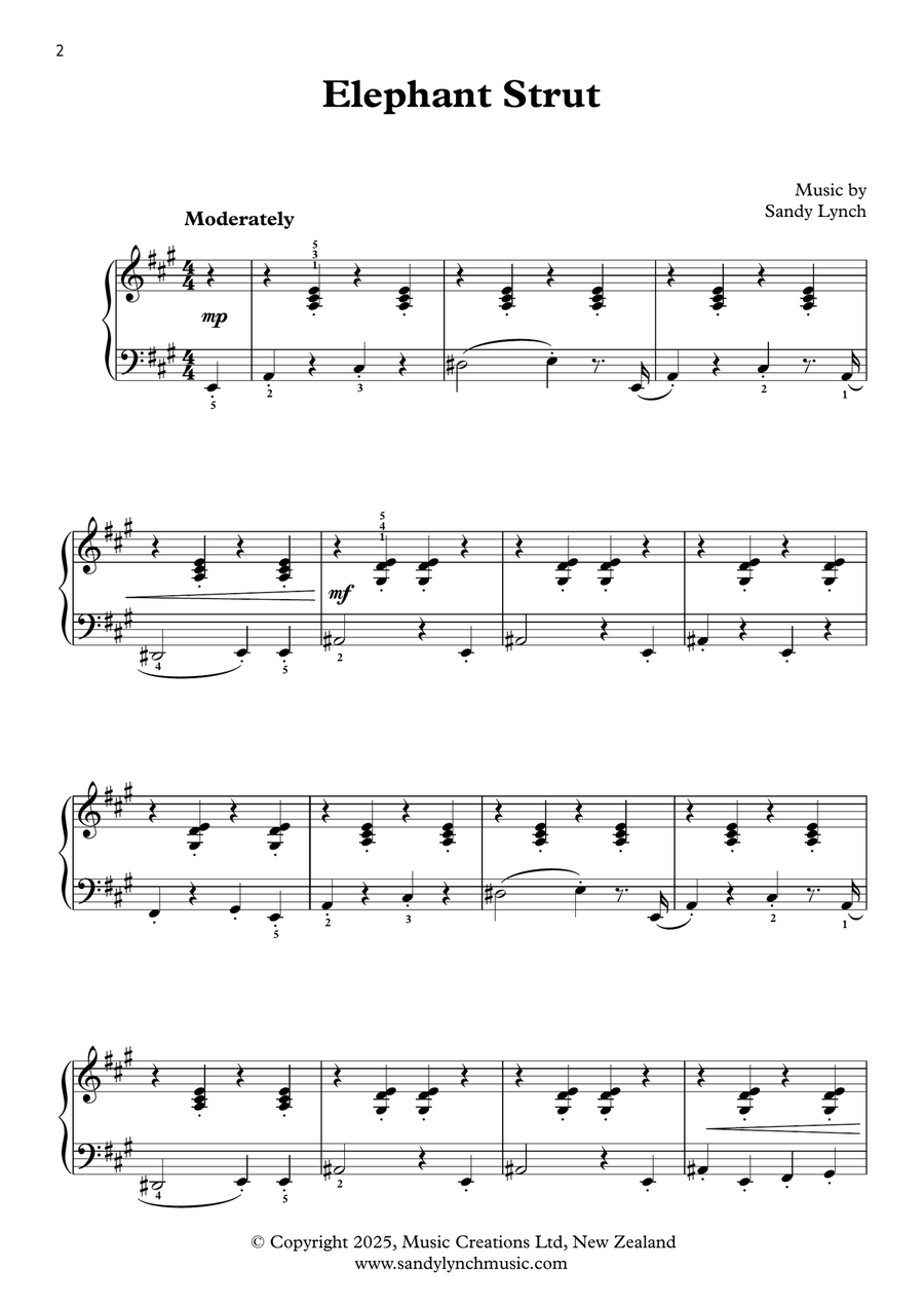 All Keyed Up Level 3 All Keyed Up Level 3 Piano Solo scores gallery preview page 3