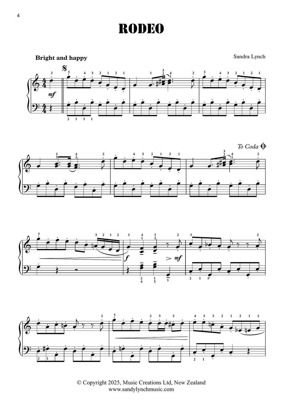 All Keyed Up Level 3 All Keyed Up Level 3 Piano Solo scores gallery preview page 5