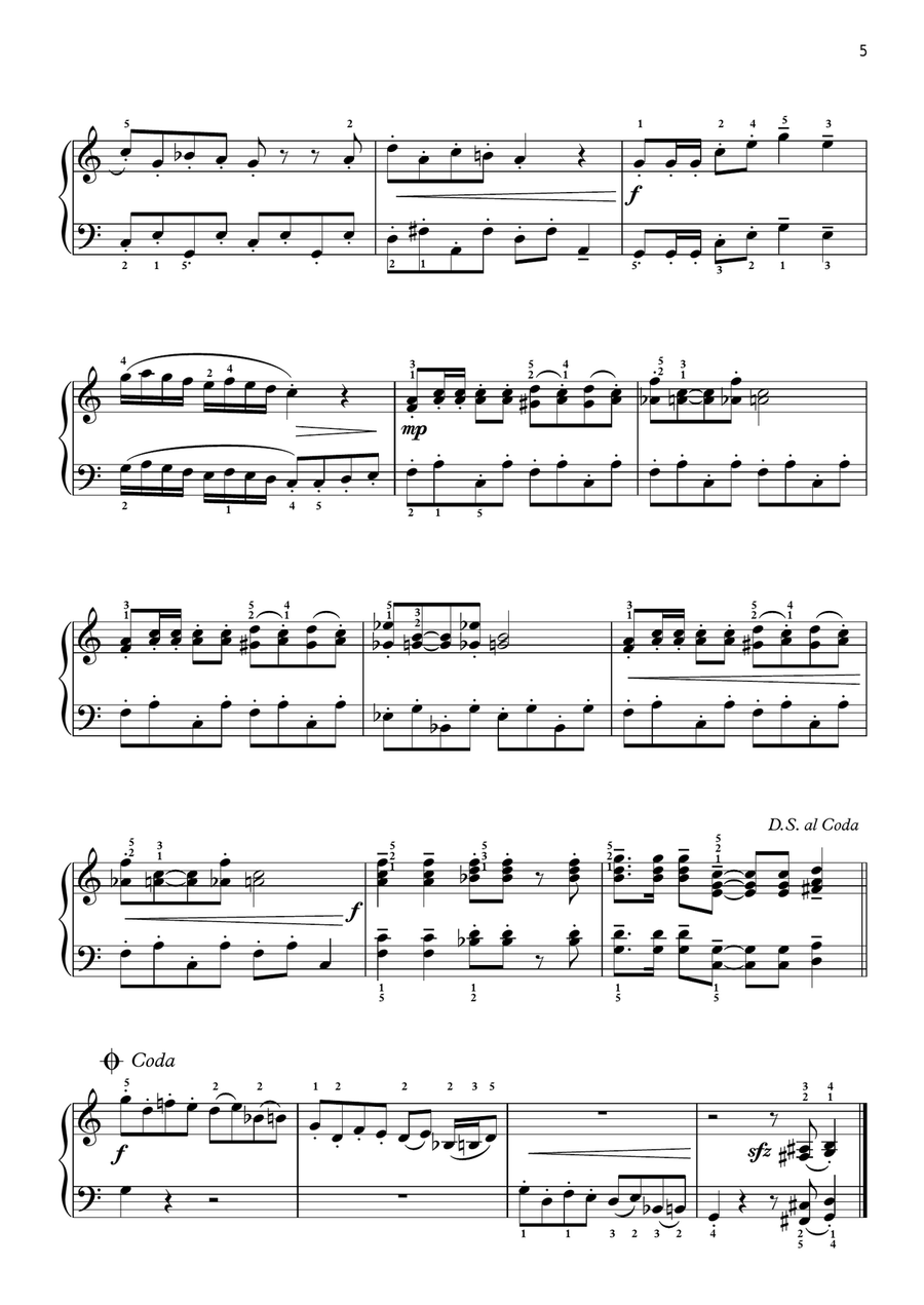 All Keyed Up Level 3 All Keyed Up Level 3 Piano Solo scores gallery preview page 6