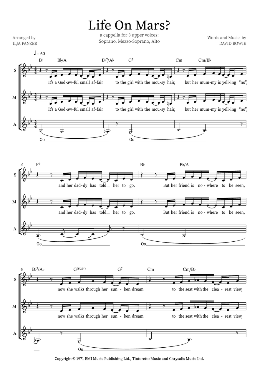 Life On Mars Life On Mars SSA scores gallery preview page 1