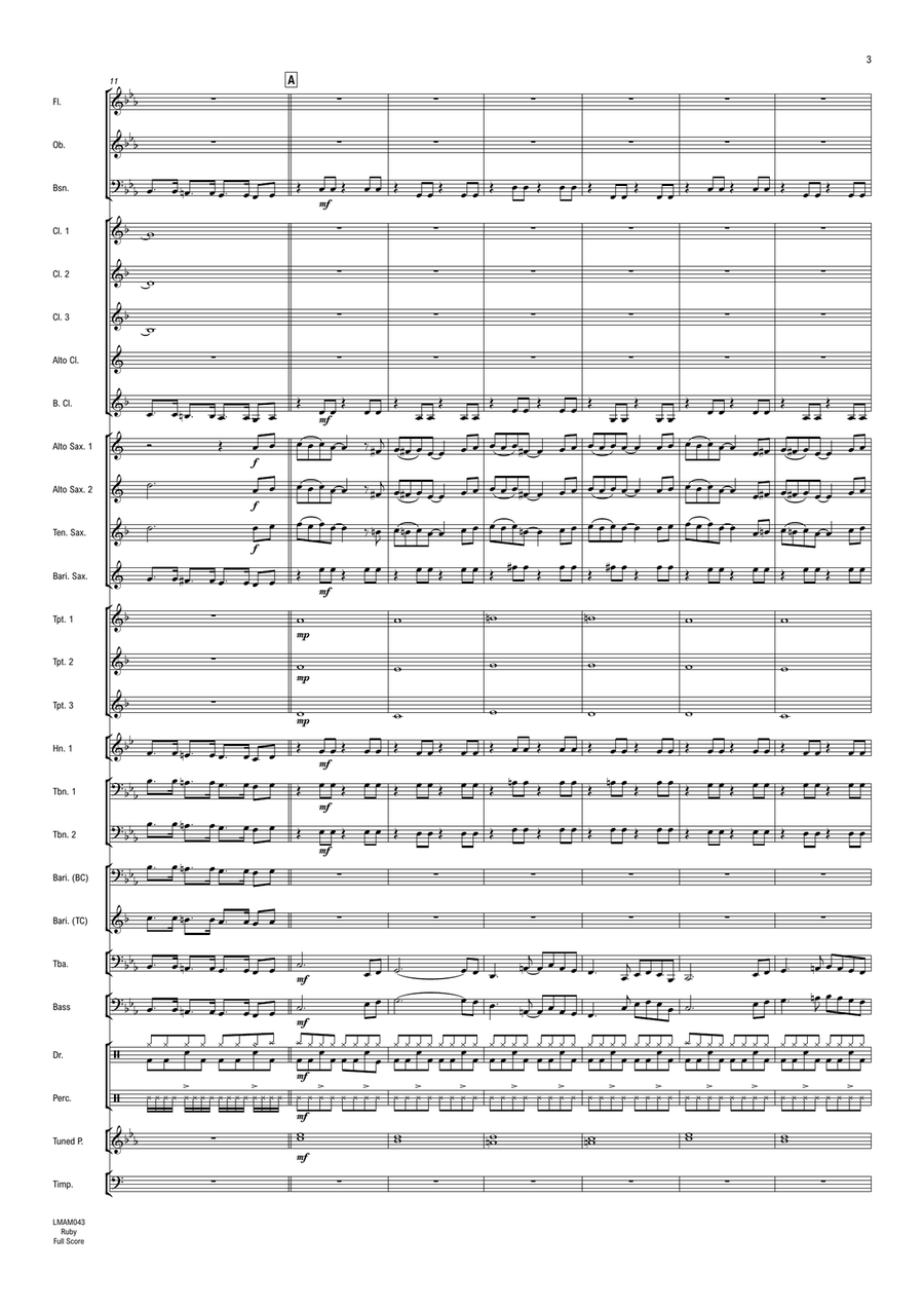 Ruby Concert Band scores gallery preview page 4