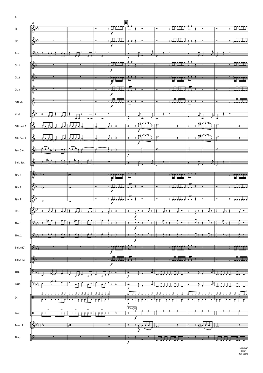 Ruby Concert Band scores gallery preview page 5