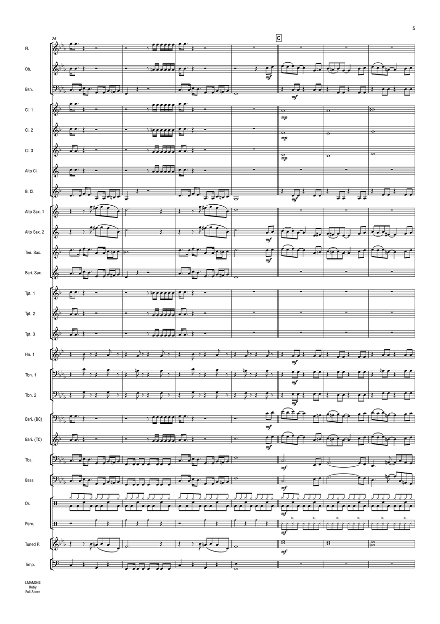 Ruby Concert Band scores gallery preview page 6