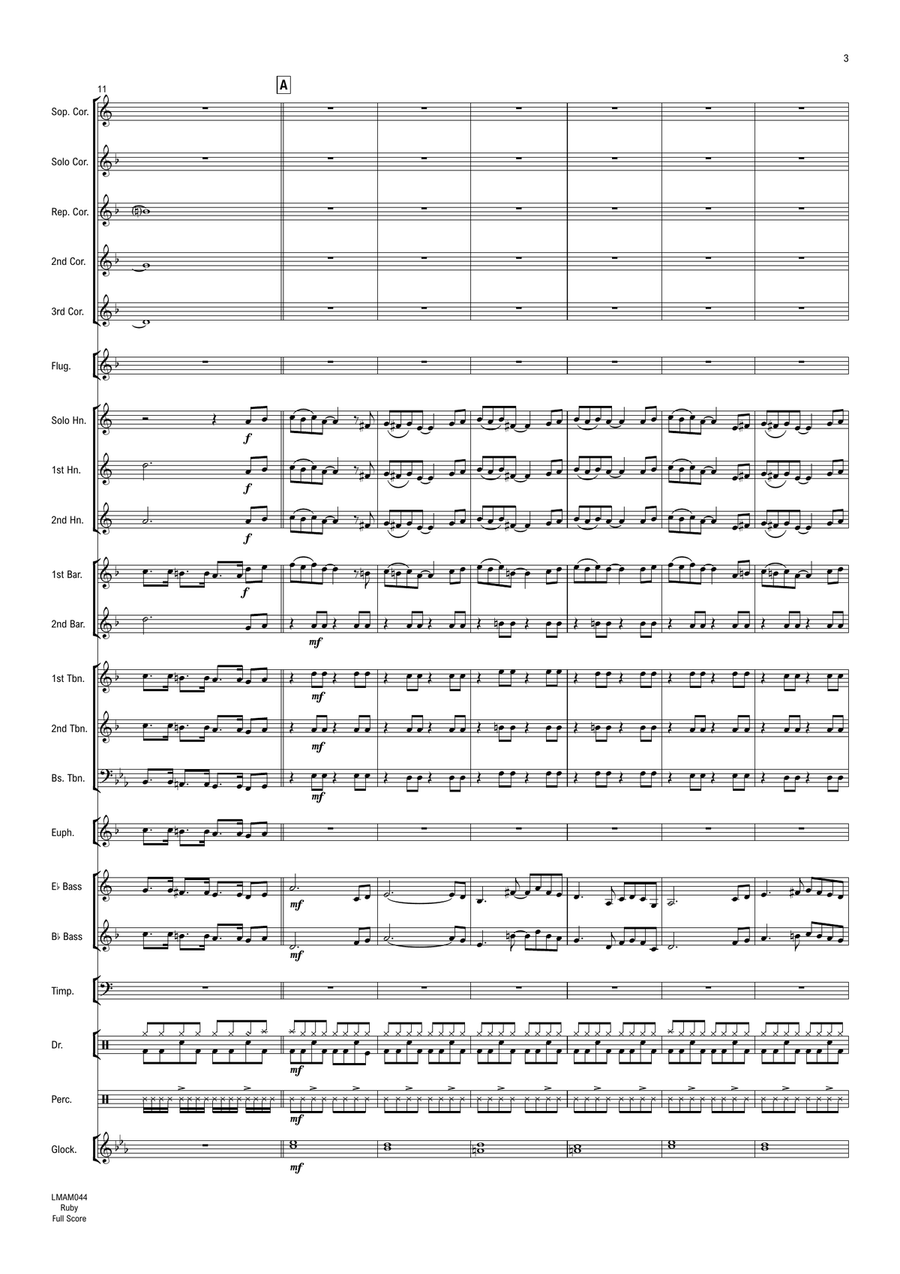 Ruby Brass Band scores gallery preview page 4