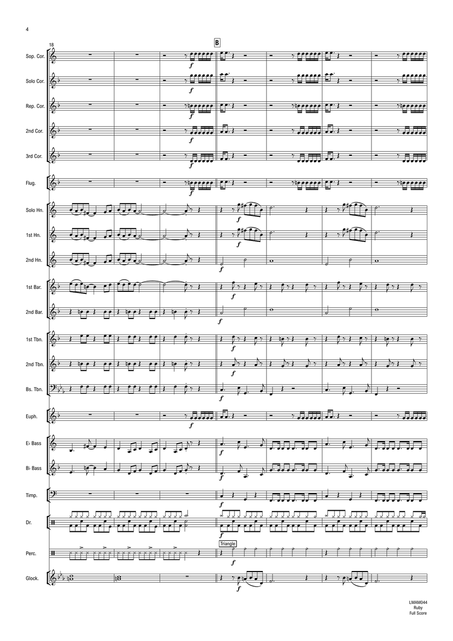 Ruby Brass Band scores gallery preview page 5