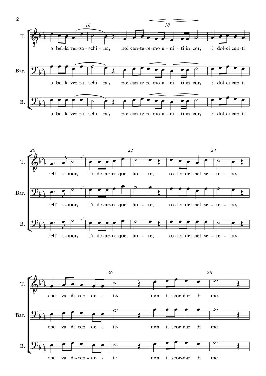 La Verzaschina La Verzaschina 3-Part scores gallery preview page 2