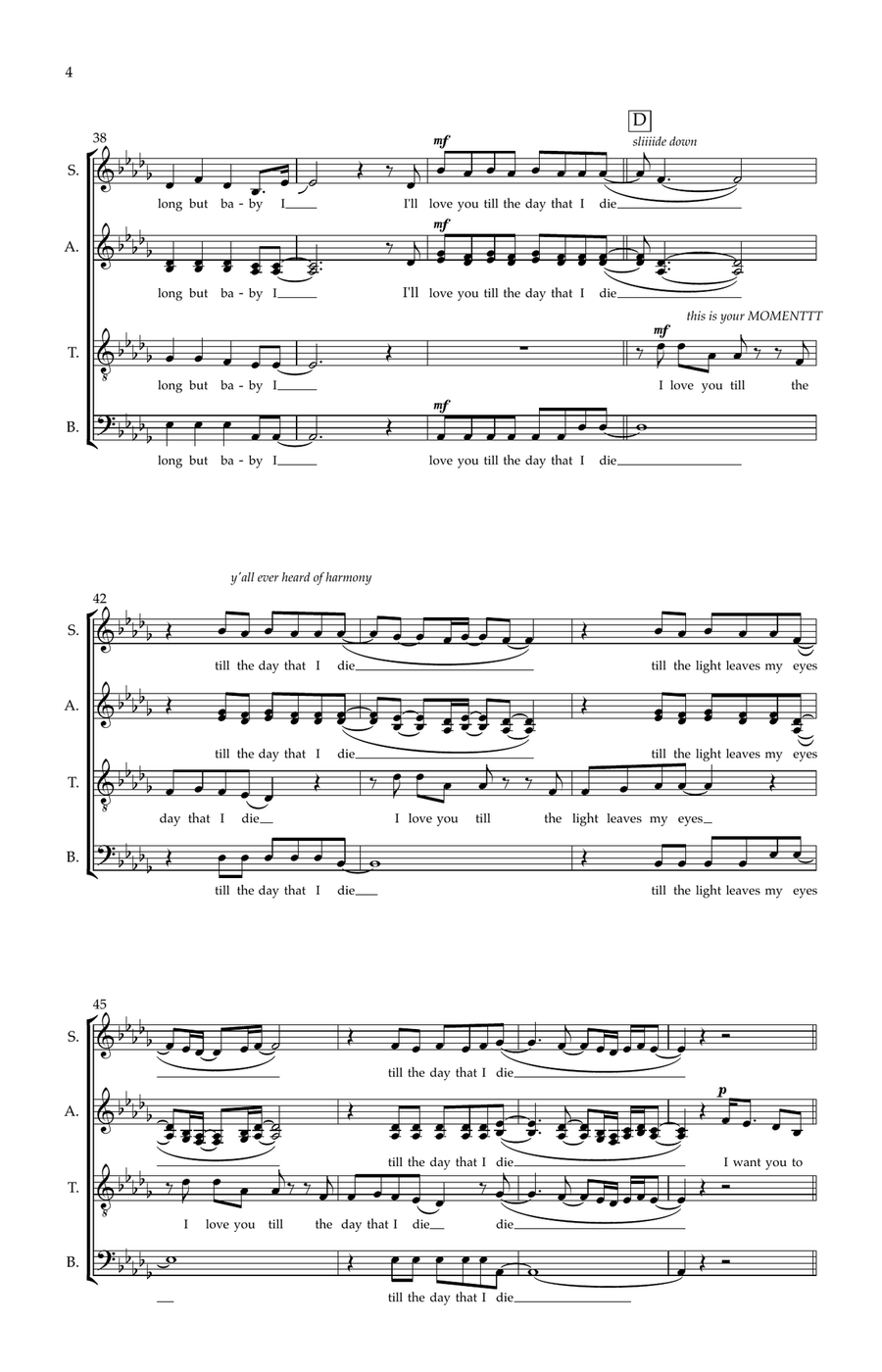 Birds Of A Feather Birds Of A Feather Divisi scores gallery preview page 4