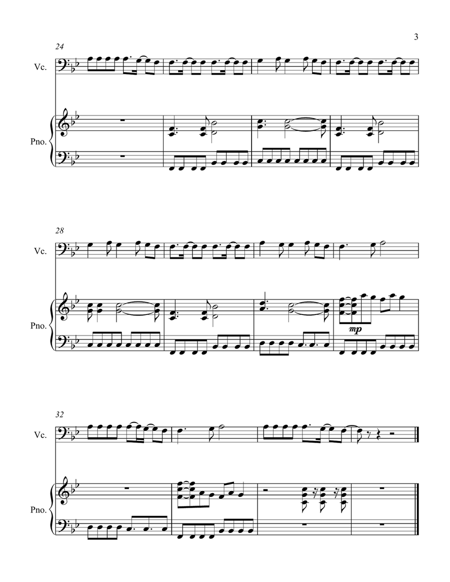 What Makes You Beautiful What Makes You Beautiful Piano scores gallery preview page 3
