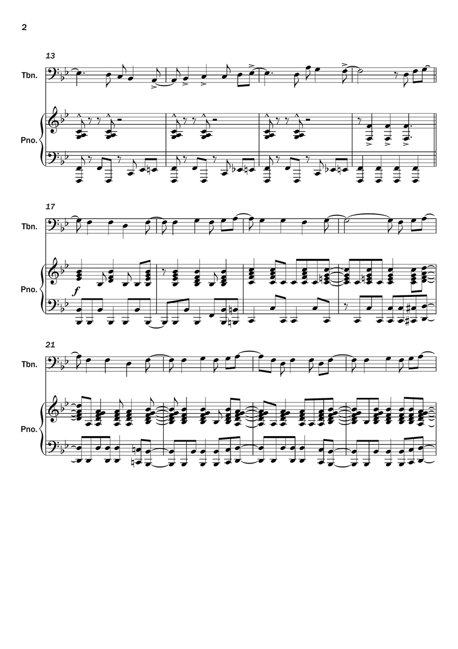 You Can't Stop The Beat You Can't Stop The Beat Piano scores gallery preview page 2