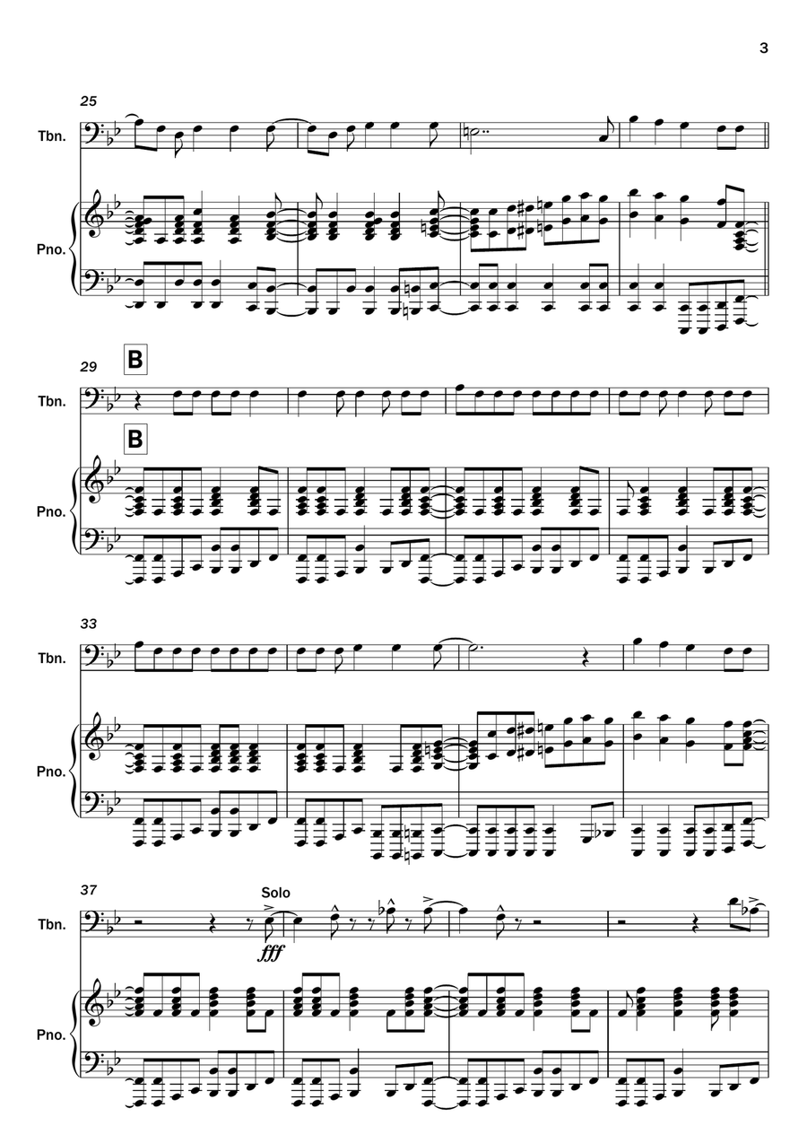 You Can't Stop The Beat You Can't Stop The Beat Piano scores gallery preview page 3