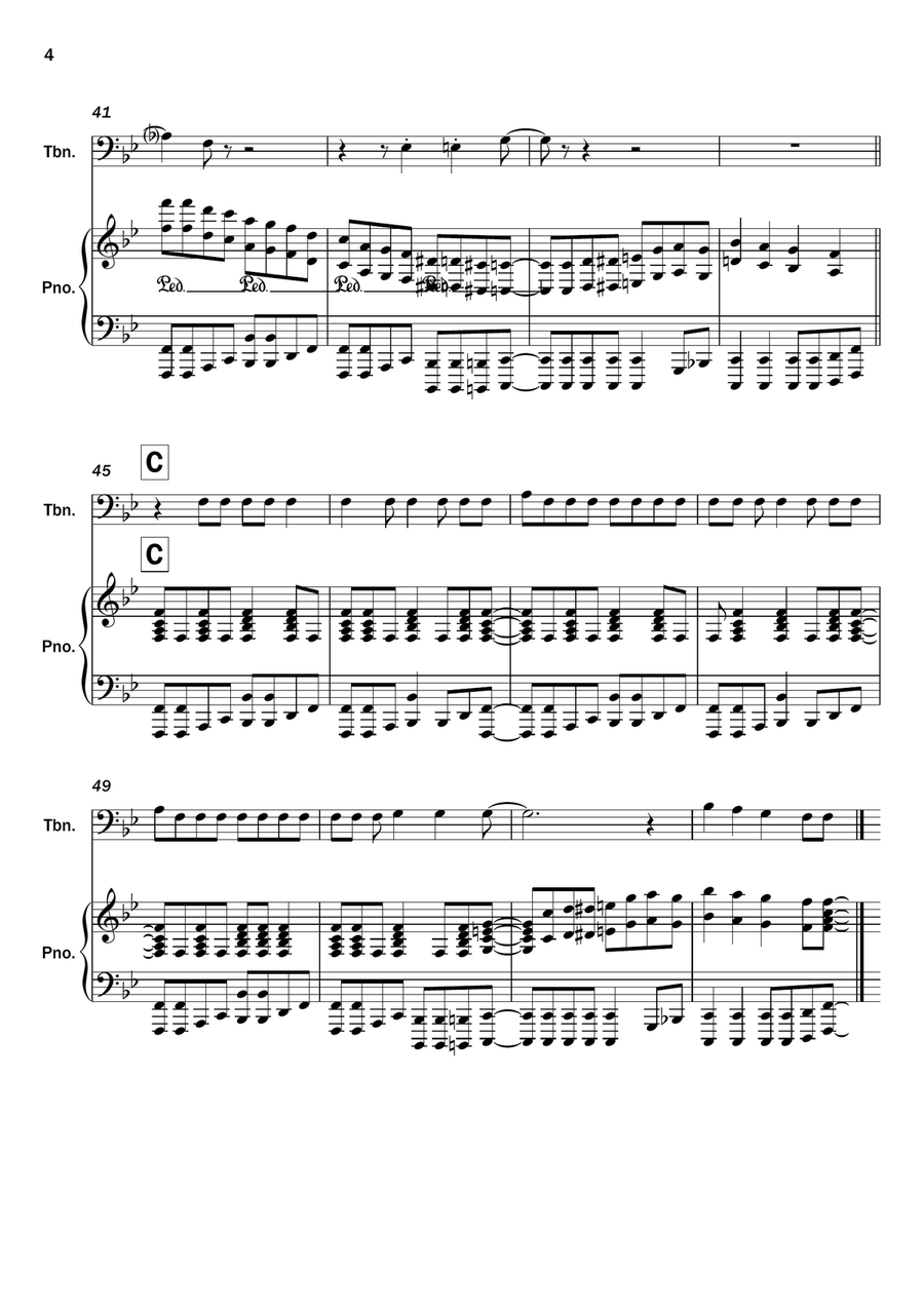 You Can't Stop The Beat You Can't Stop The Beat Piano scores gallery preview page 4