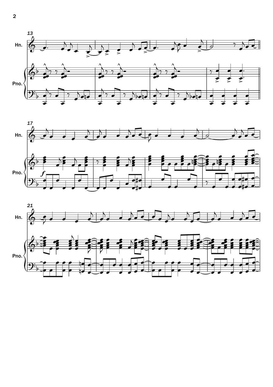 You Can't Stop The Beat You Can't Stop The Beat Piano scores gallery preview page 2