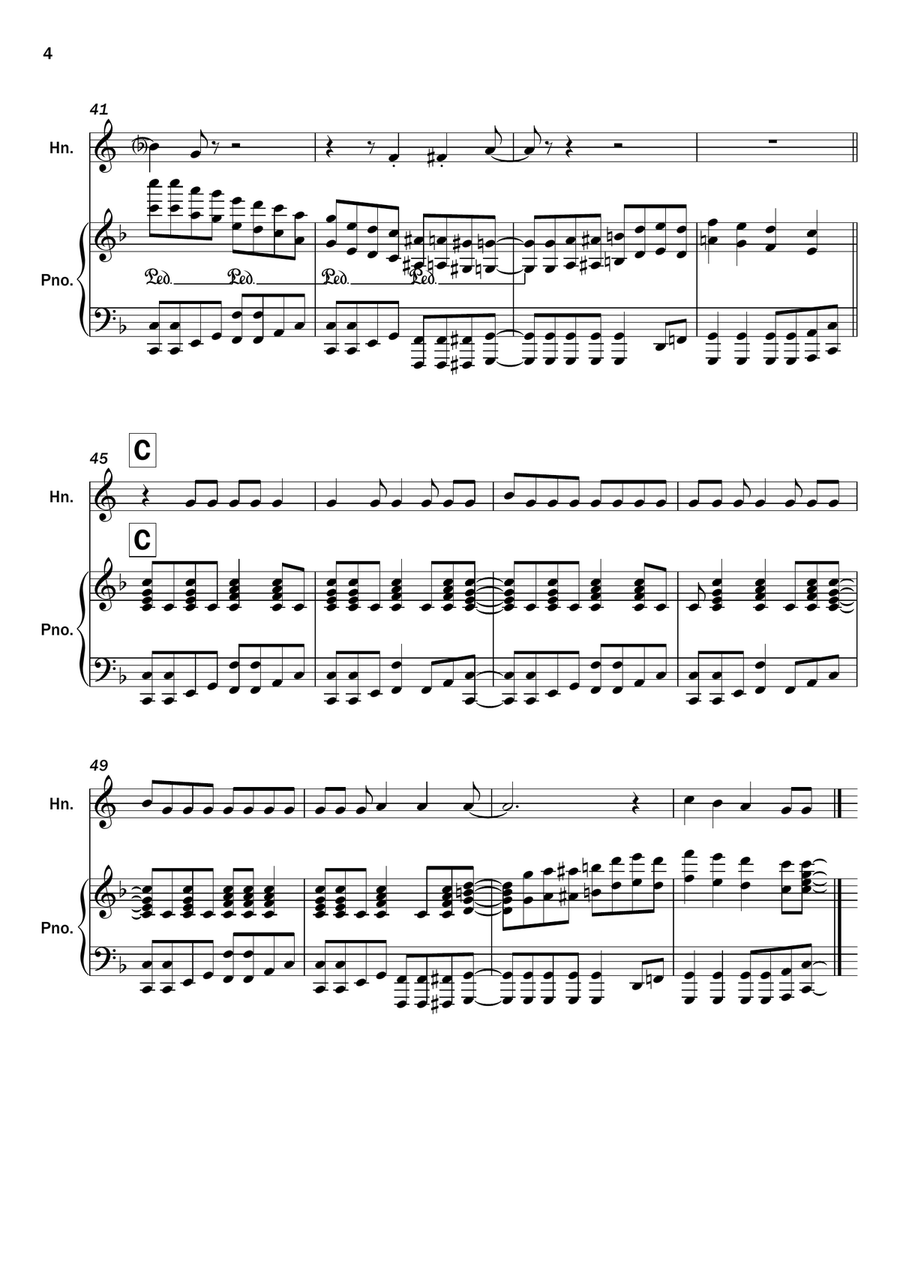 You Can't Stop The Beat You Can't Stop The Beat Piano scores gallery preview page 4