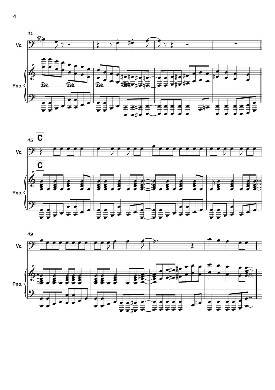 You Can't Stop The Beat You Can't Stop The Beat Piano scores gallery preview page 4