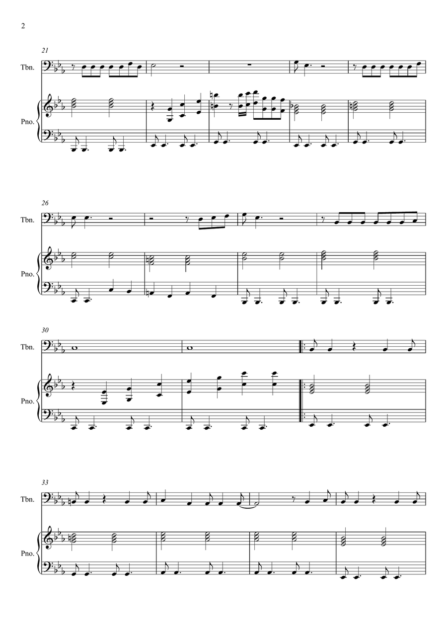 Yes Sir, I Can Boogie Yes Sir, I Can Boogie Piano scores gallery preview page 2