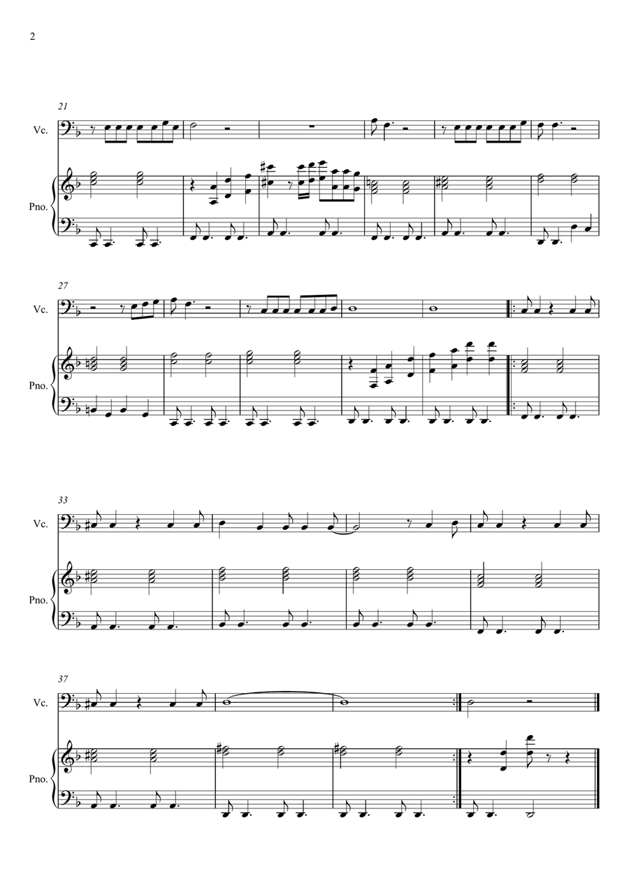Yes Sir, I Can Boogie Yes Sir, I Can Boogie Piano scores gallery preview page 2