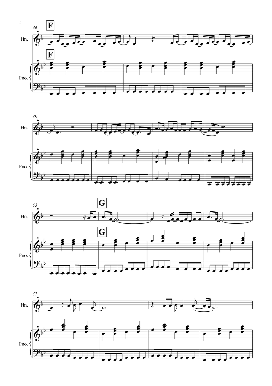 Wonderwall Wonderwall Piano scores gallery preview page 4