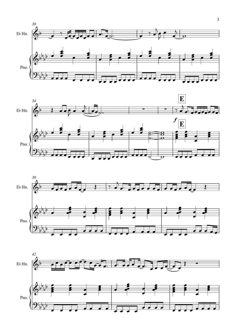 Wonderwall Wonderwall Horn scores gallery preview page 3