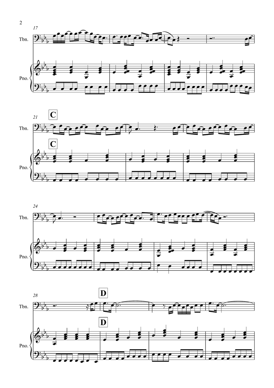 Wonderwall Wonderwall Piano scores gallery preview page 2
