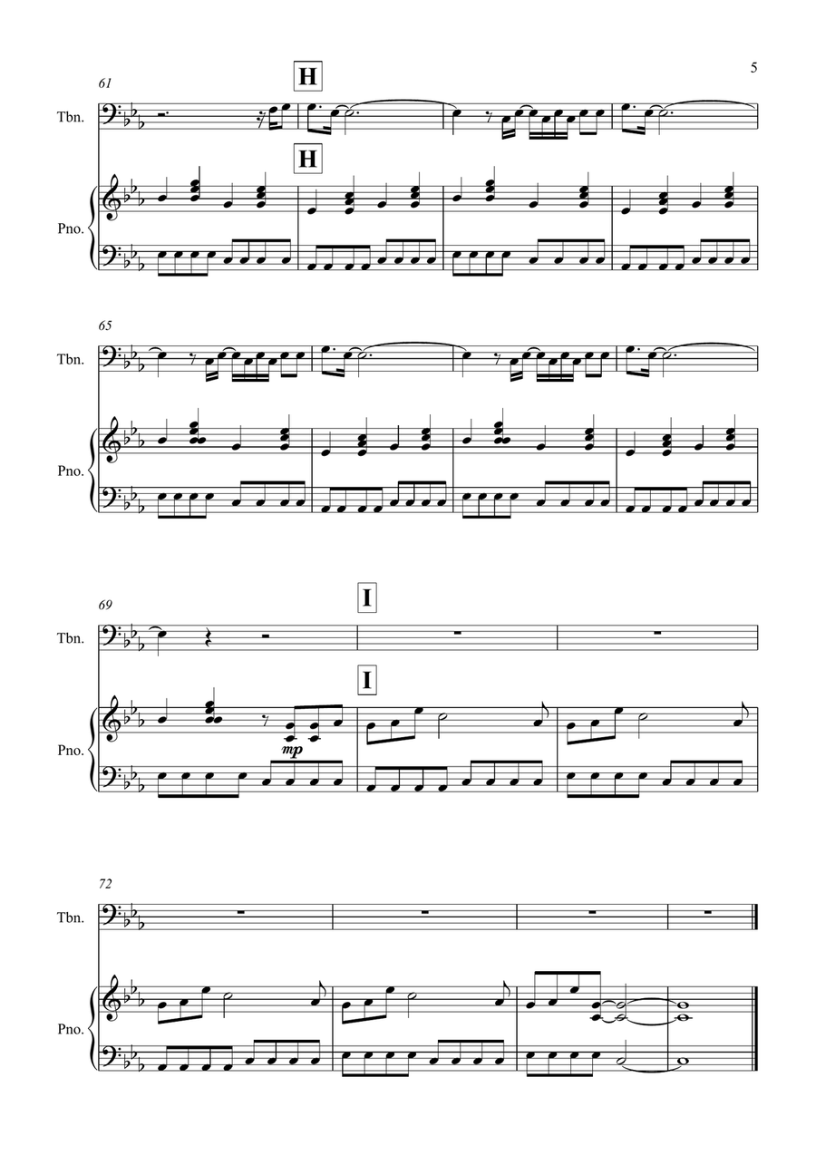 Wonderwall Wonderwall Piano scores gallery preview page 5