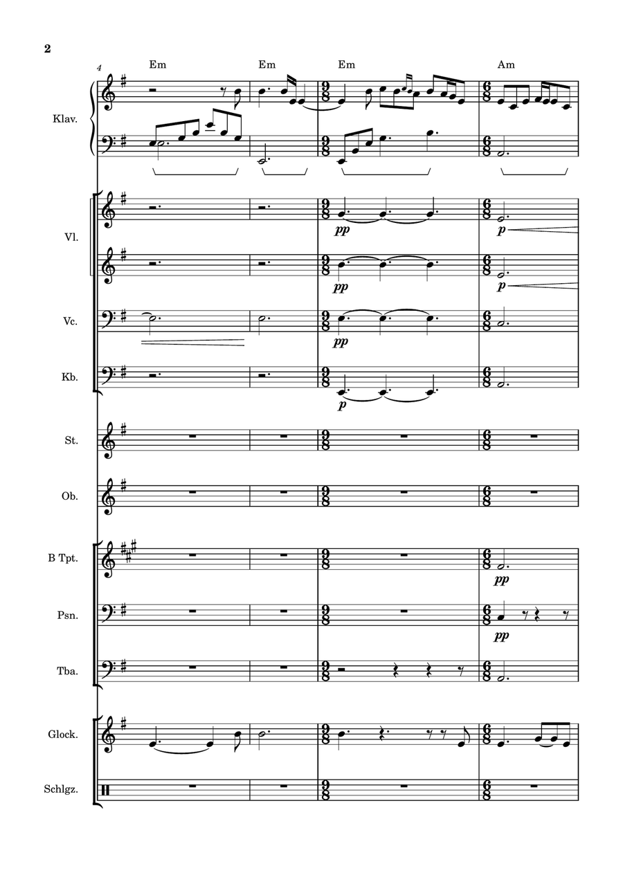 Nothing Else Matters Large Ensemble scores gallery preview page 2