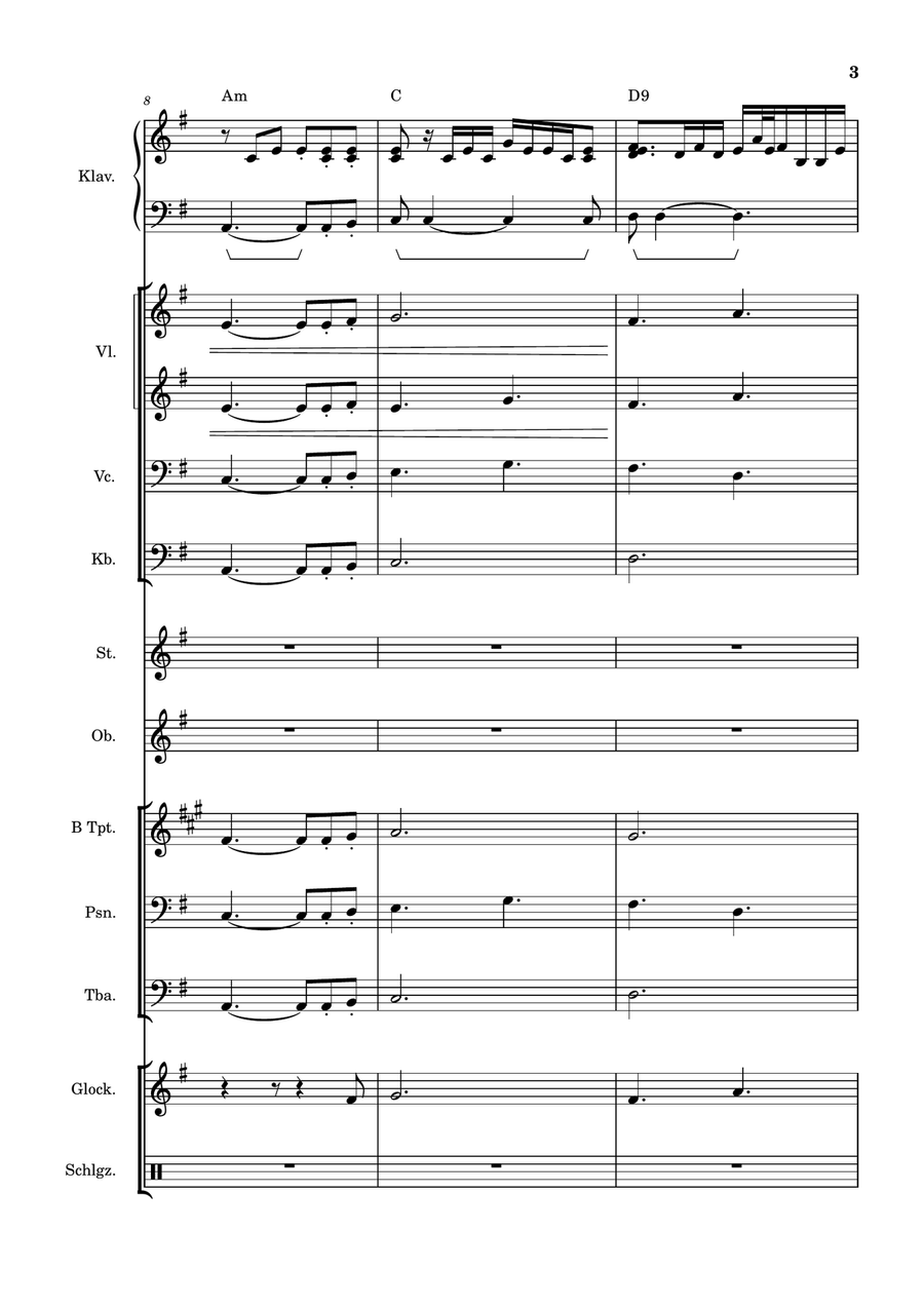 Nothing Else Matters Large Ensemble scores gallery preview page 3