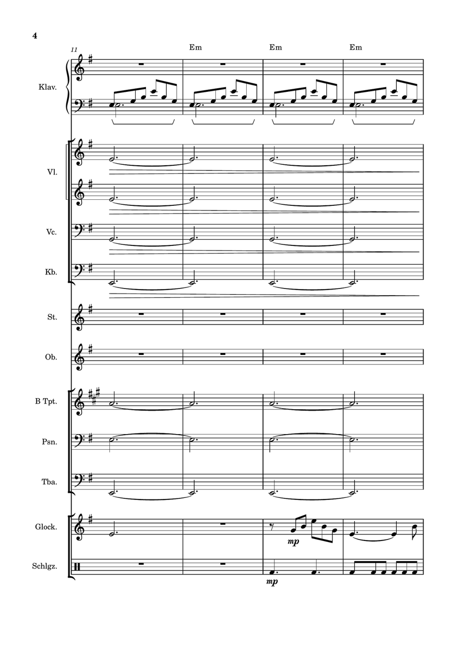 Nothing Else Matters Large Ensemble scores gallery preview page 4