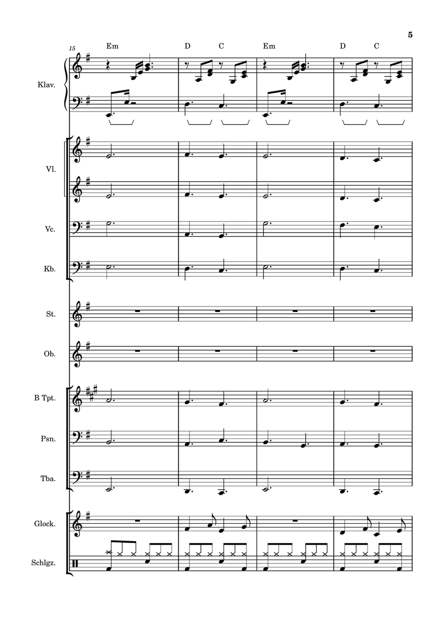 Nothing Else Matters Large Ensemble scores gallery preview page 5