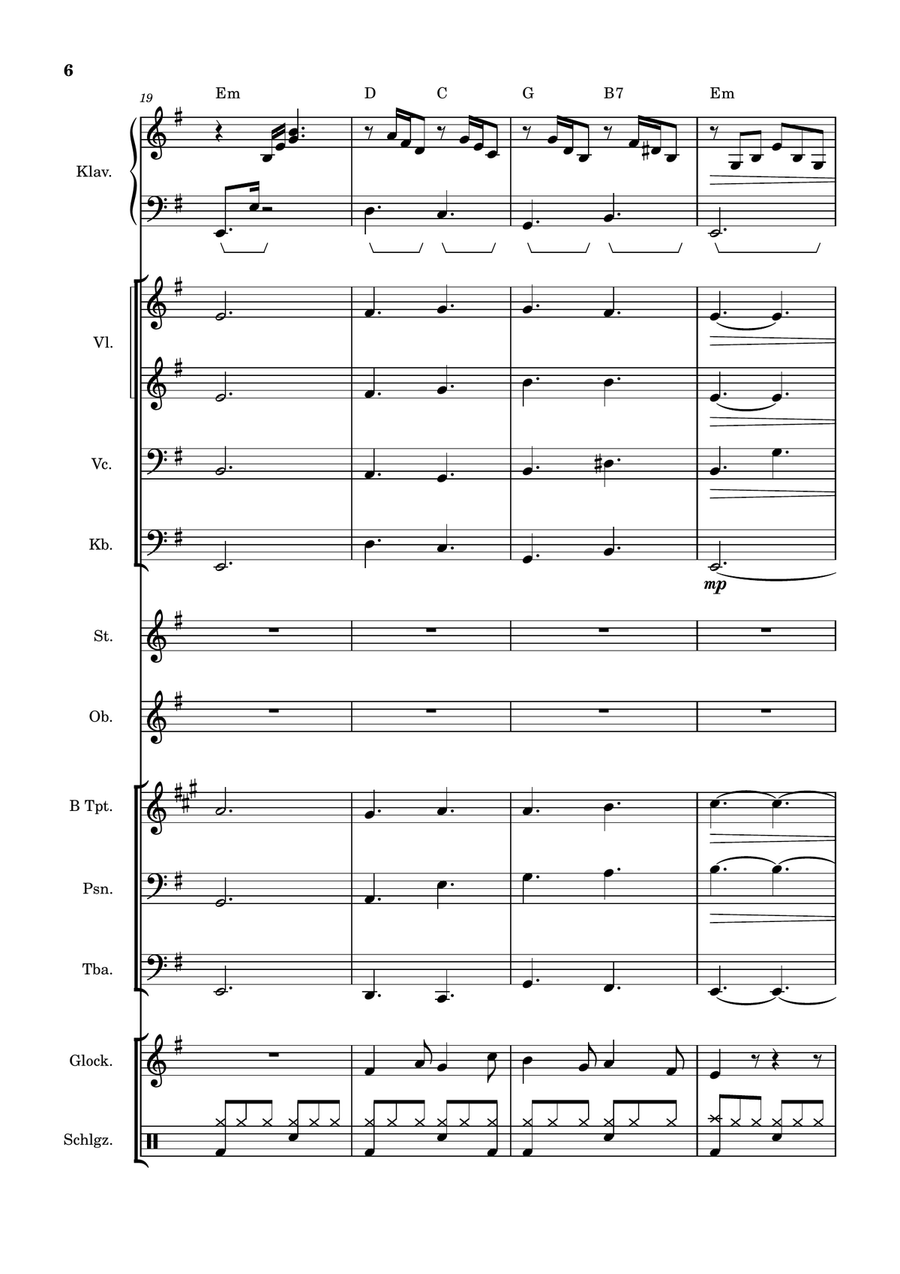 Nothing Else Matters Large Ensemble scores gallery preview page 6