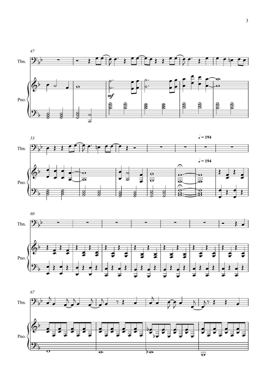 Welcome To The Black Parade Piano scores gallery preview page 3