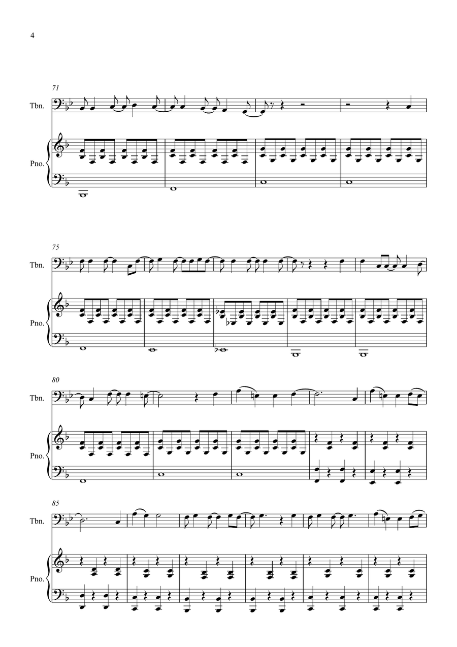 Welcome To The Black Parade Piano scores gallery preview page 4