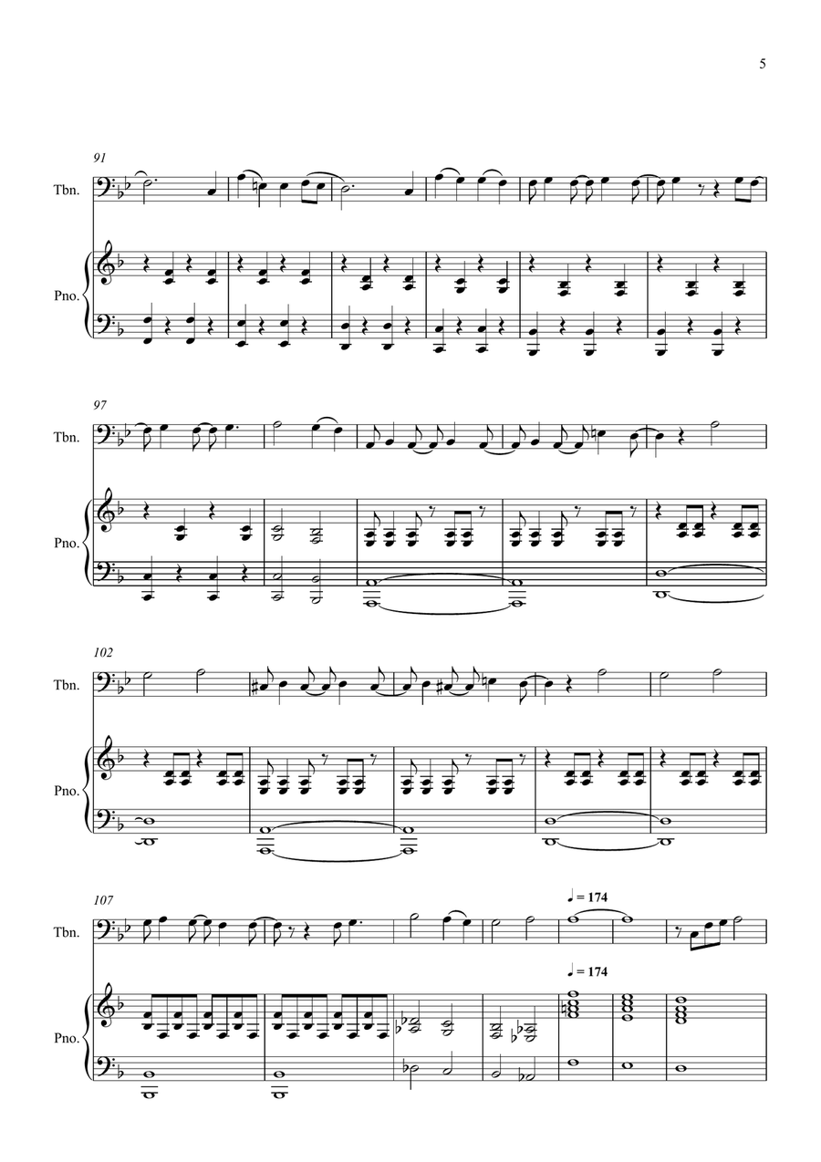 Welcome To The Black Parade Piano scores gallery preview page 5